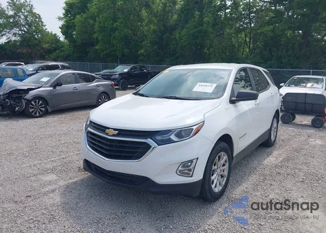 2021 Chevrolet Equinox Fwd Ls из США, поврежденный, VIN 3GNAXHEV8MS114949